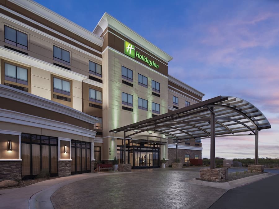 Front of property – evening/night