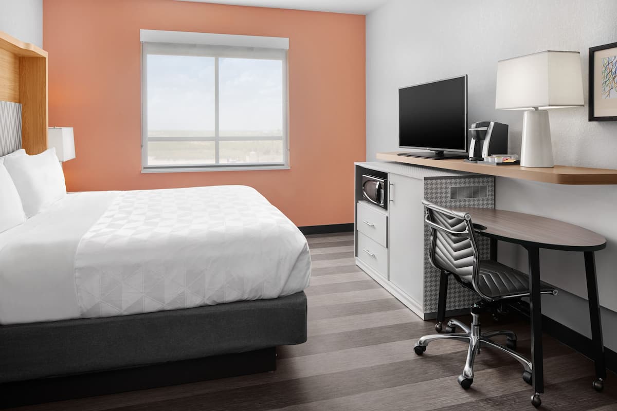In-room safe, desk, blackout curtains, iron/ironing board