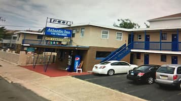 Overnatningsstedets facade