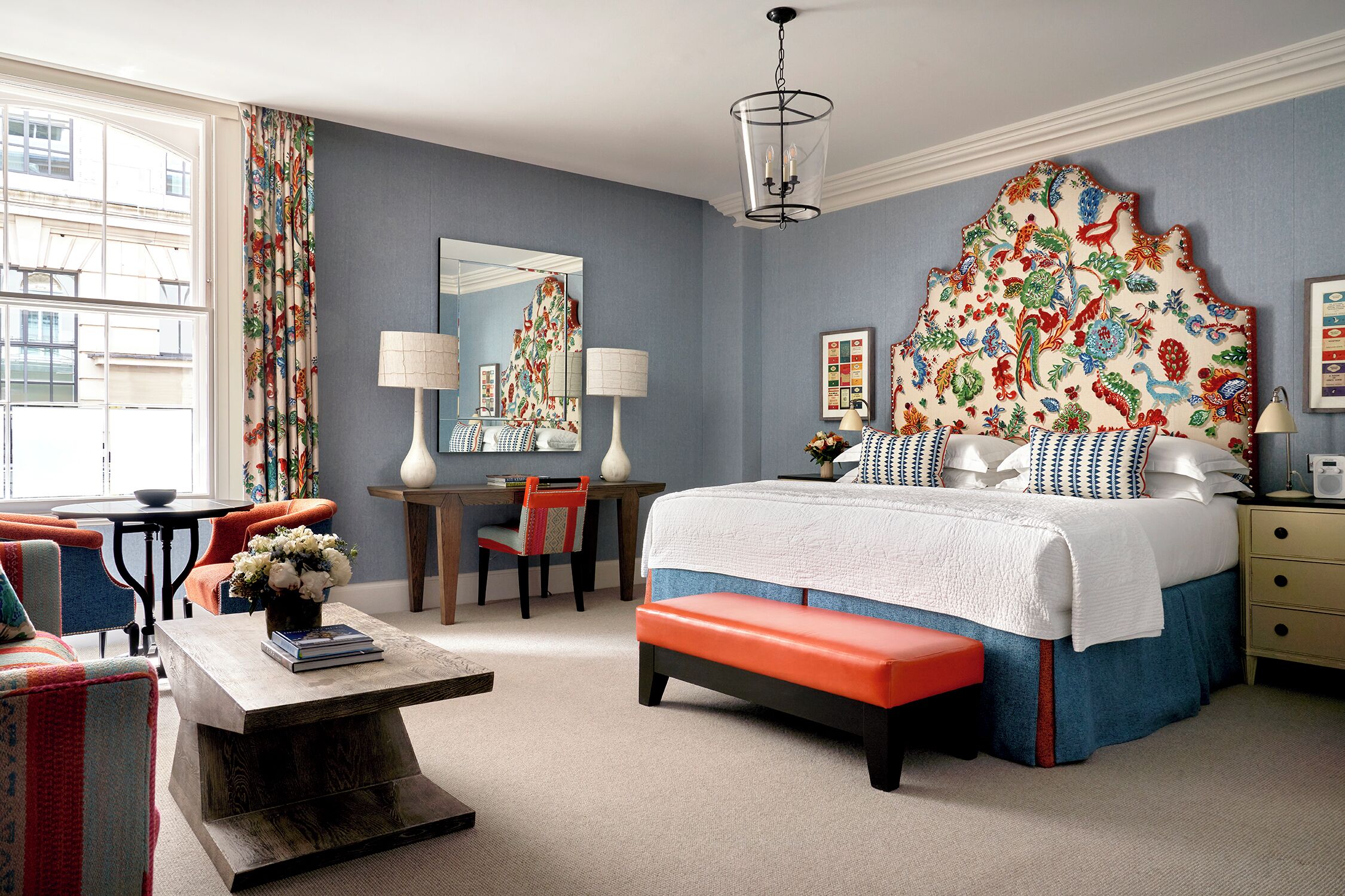 Draps en coton égyptien, literie hypoallergénique, couette en duvet