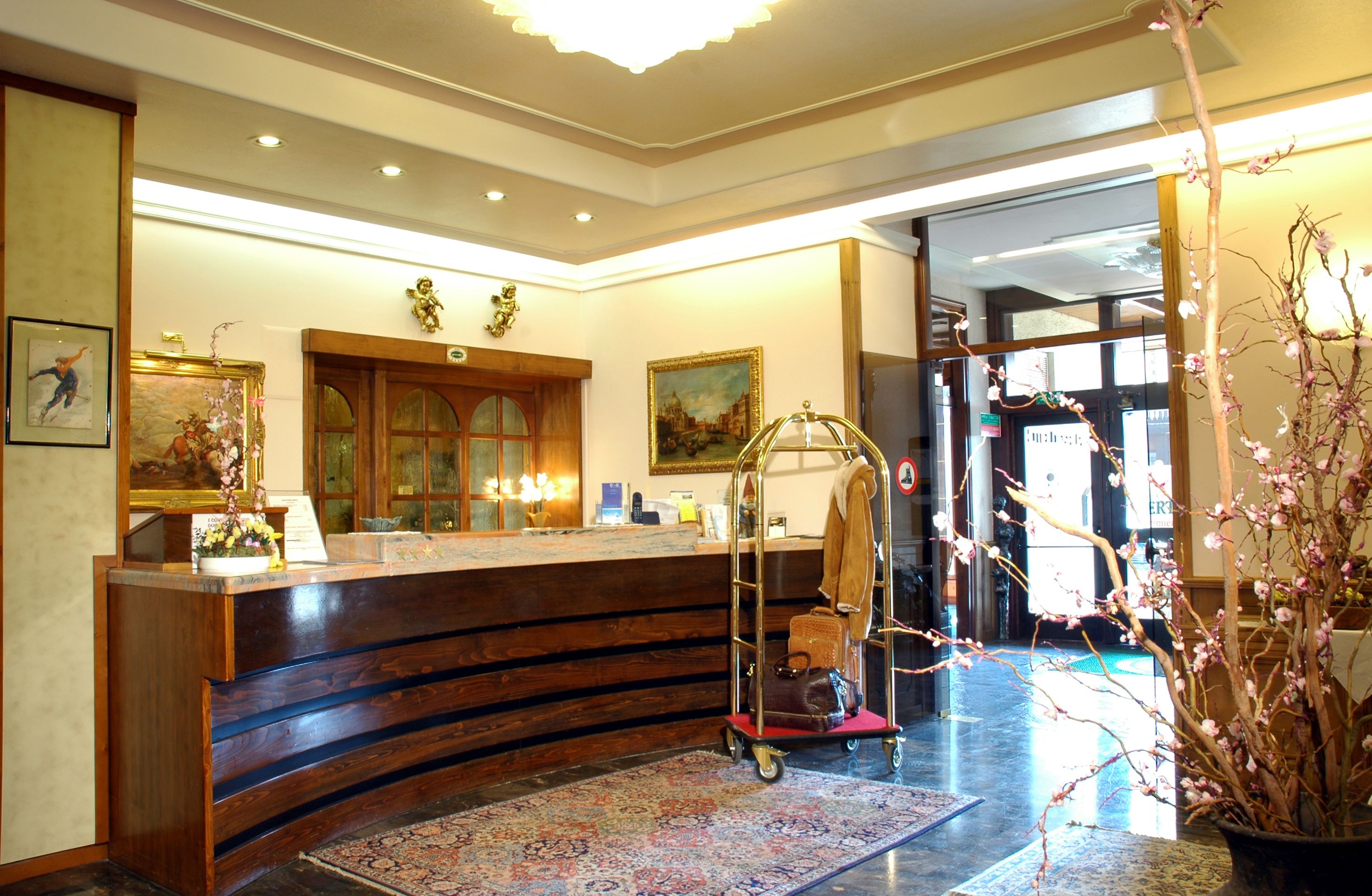 check-in/check-out kiosk