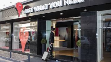 Entrada de la propiedad