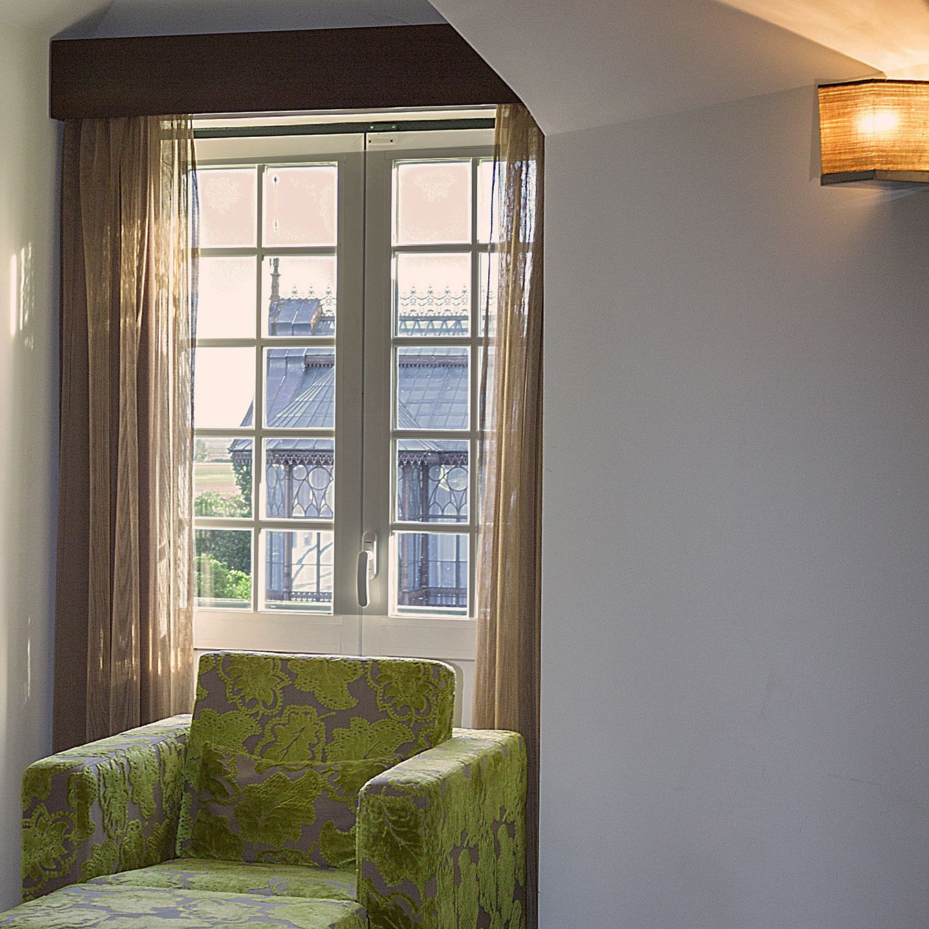 double or twin room | living area | lcd tv