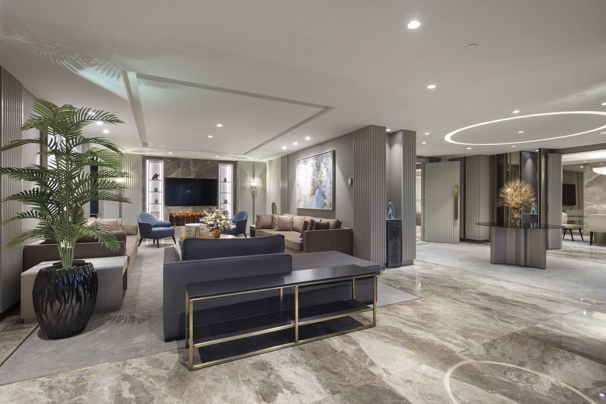 Presidential Suite, 1 King Bed | Premium bedding, minibar, in-room safe, desk