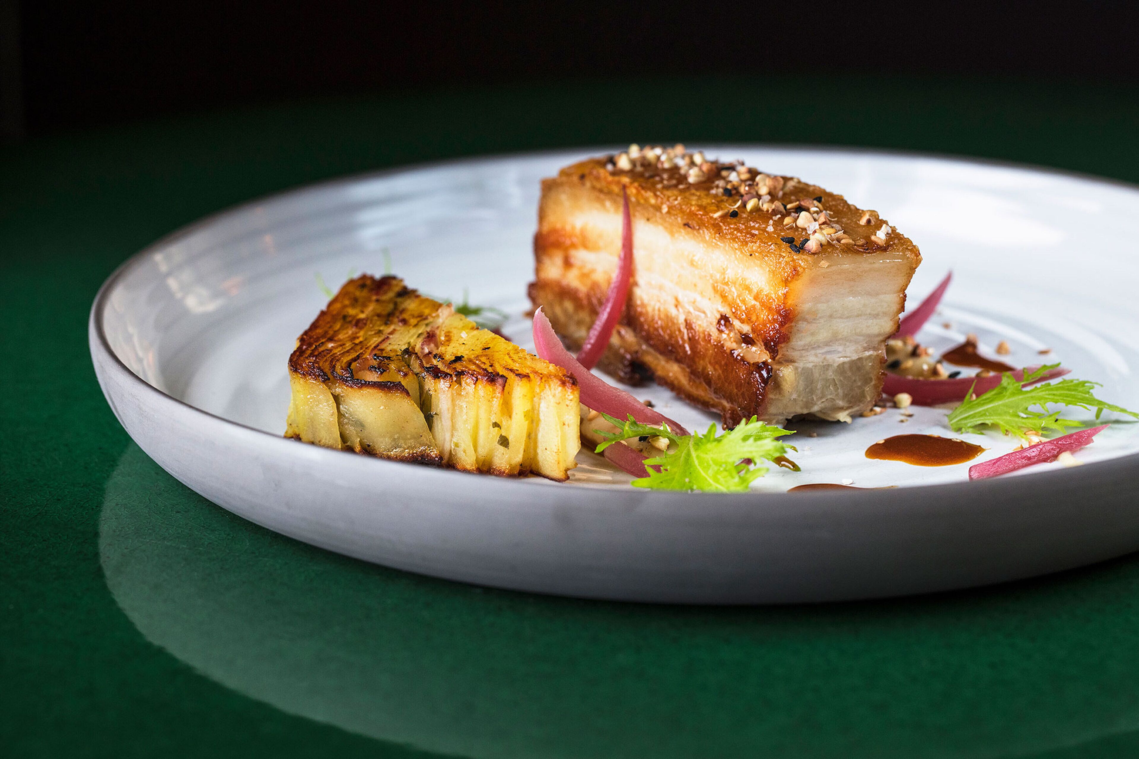 breakfast, lunch, dinner served; sea views