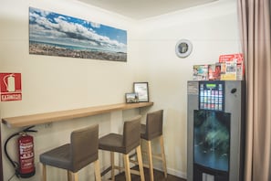 Sitteområde i lobbyen