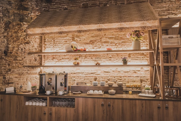 Daily buffet breakfast (EUR 10 per person)