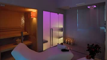 Behandlungsräume für Paare, Sauna, Dampfbad, Türkisches Bad/Hamam