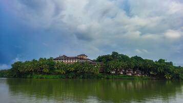 Uitzicht vanuit accommodatie