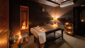 Behandlingsrum til par, tyrkisk bad/hammam, kropsbehandlinger