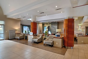Lobby sitting area