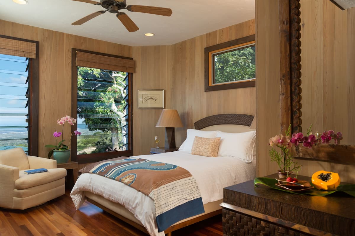 Orchid Room | Premium bedding, down comforters, pillowtop beds, iron/ironing board