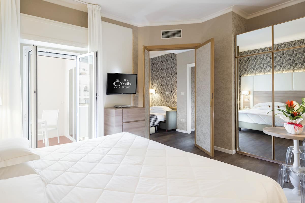 Literie de qualité supérieure, minibar, coffres-forts dans les chambres