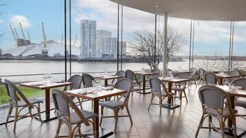 Breakfast, lunch, dinner served; British cuisine