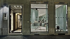 Entrée de l’hébergement