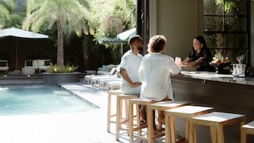 Poolside bar