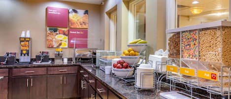 Petit déjeuner buffet compris tous les jours