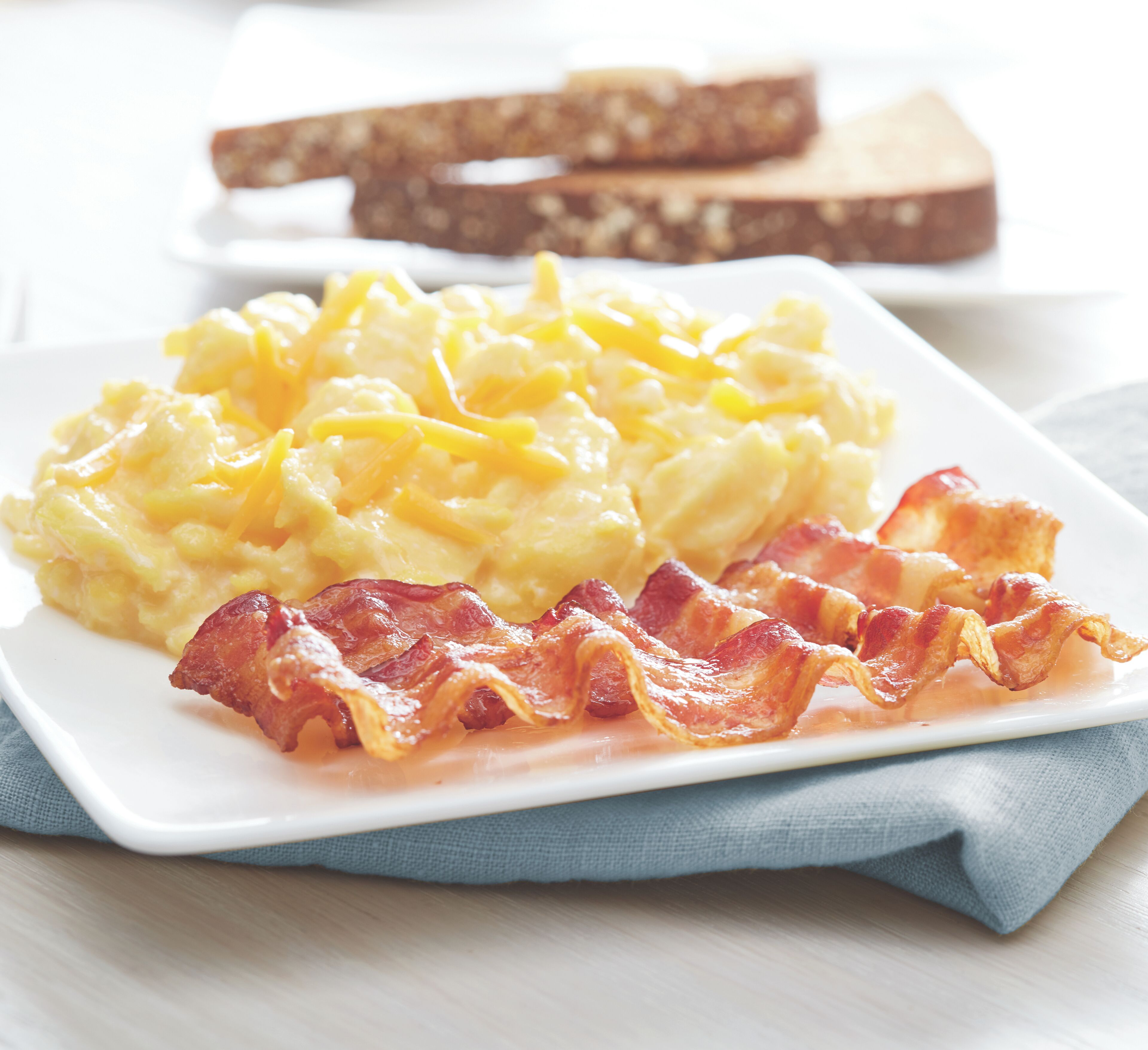 free daily self-service breakfast