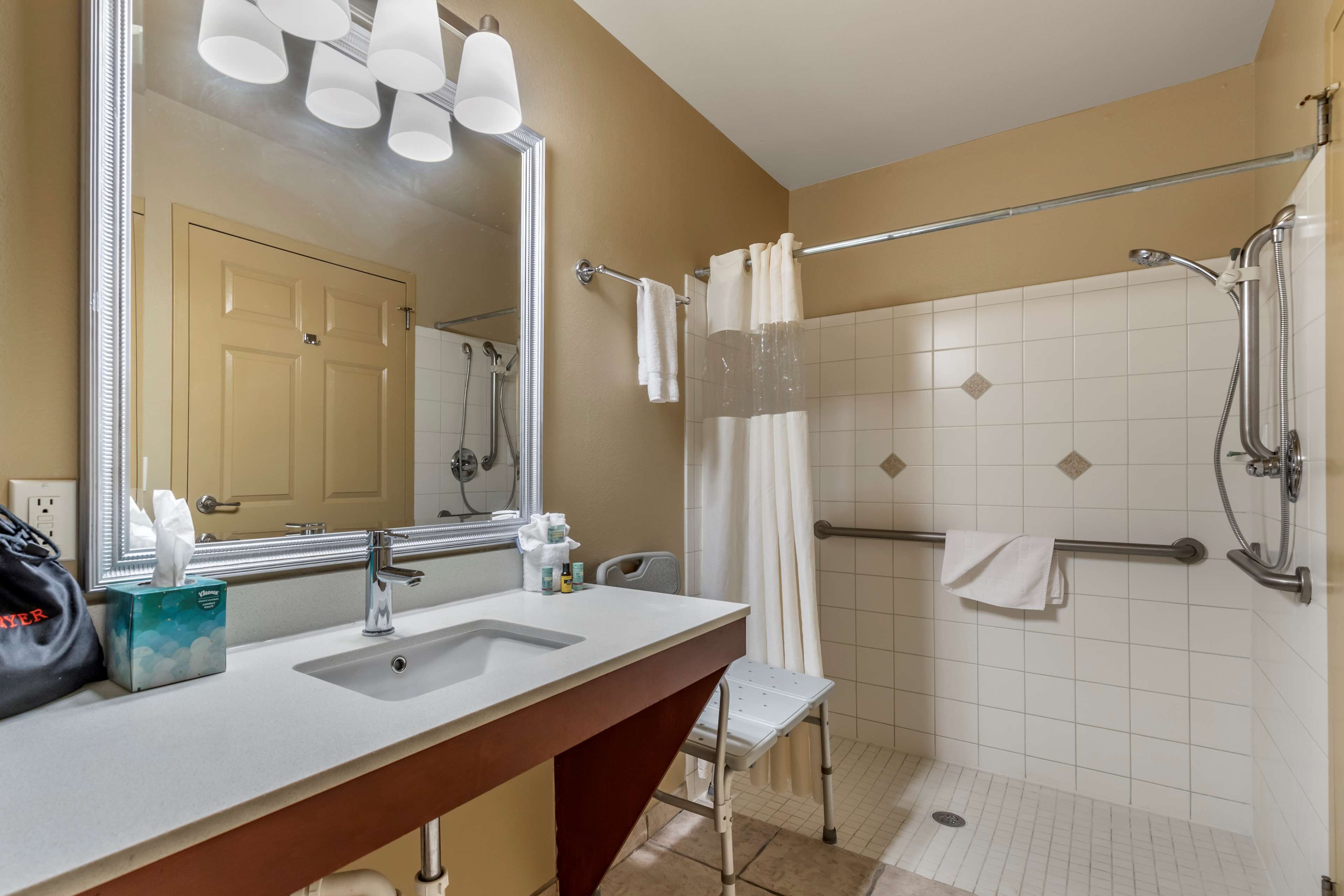 free toiletries, hair dryer, towels, soap