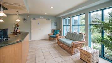 Lobby sitting area