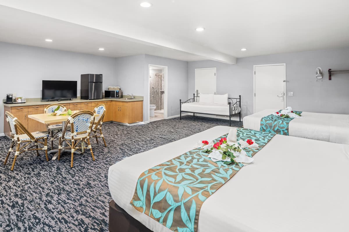 Superior Room, Multiple Beds | Premium bedding, pillowtop beds, blackout drapes, soundproofing