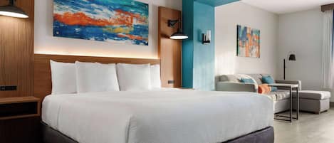 Peralatan tempat tidur premium, meja, seterika/papan seterika
