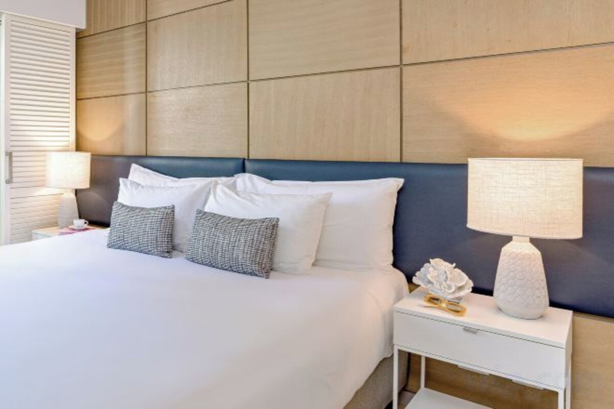 In-room safe, iron/ironing board, high-speed internet, bed sheets