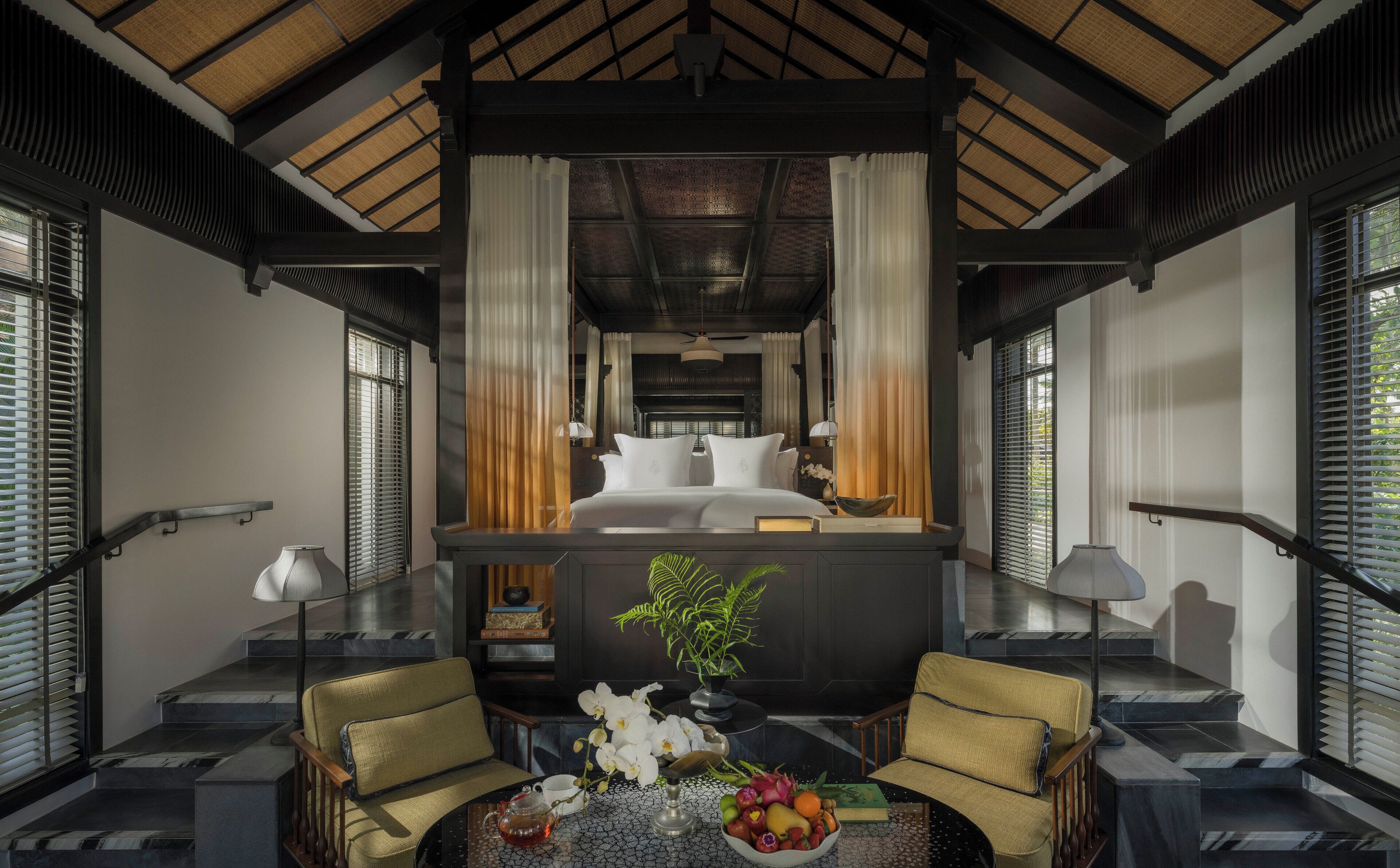 Hypo-allergenic bedding, down comforters, minibar, in-room safe