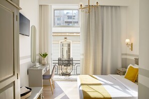 Literie de qualité supérieure, coffres-forts dans les chambres, bureau