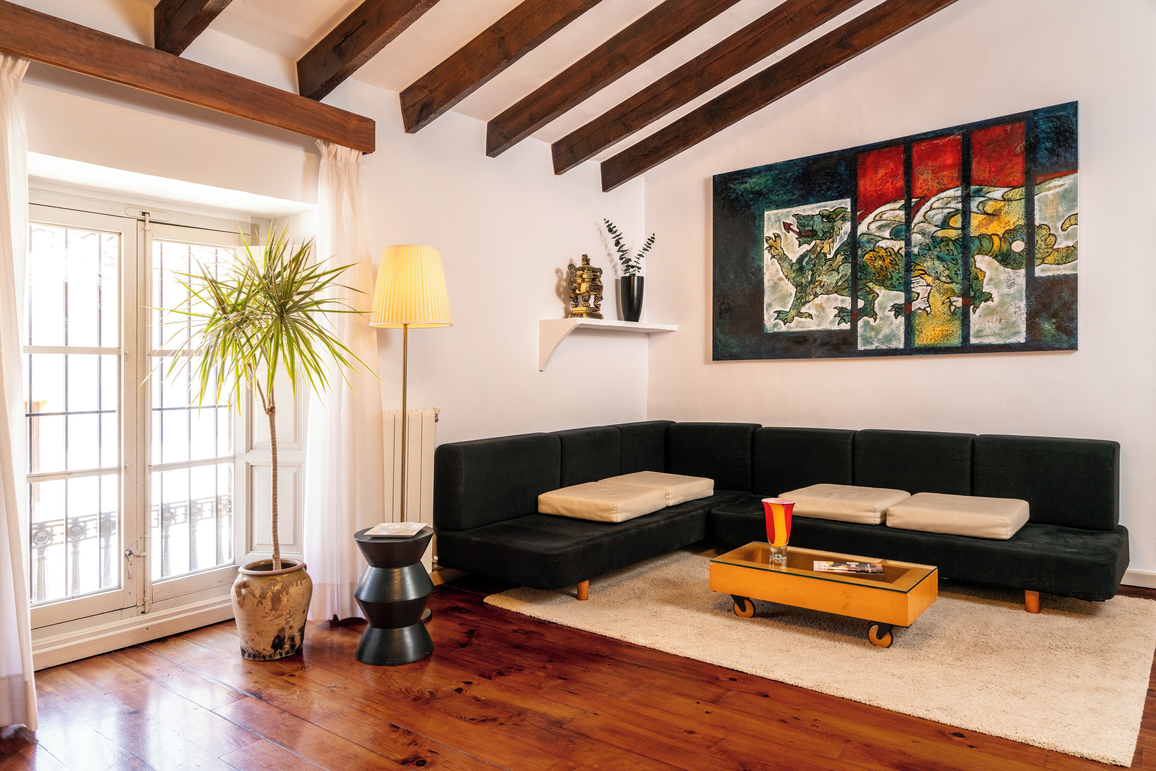 premium suite, 1 bedroom, private bathroom | living area | 32-inch flat-screen tv with satellite channels, tv