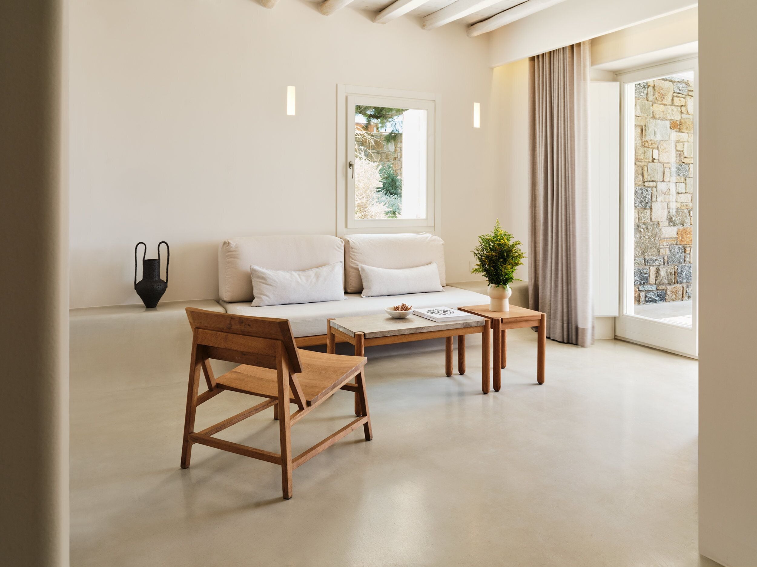 the coast beachfront pavilion with pool | terrace/patio