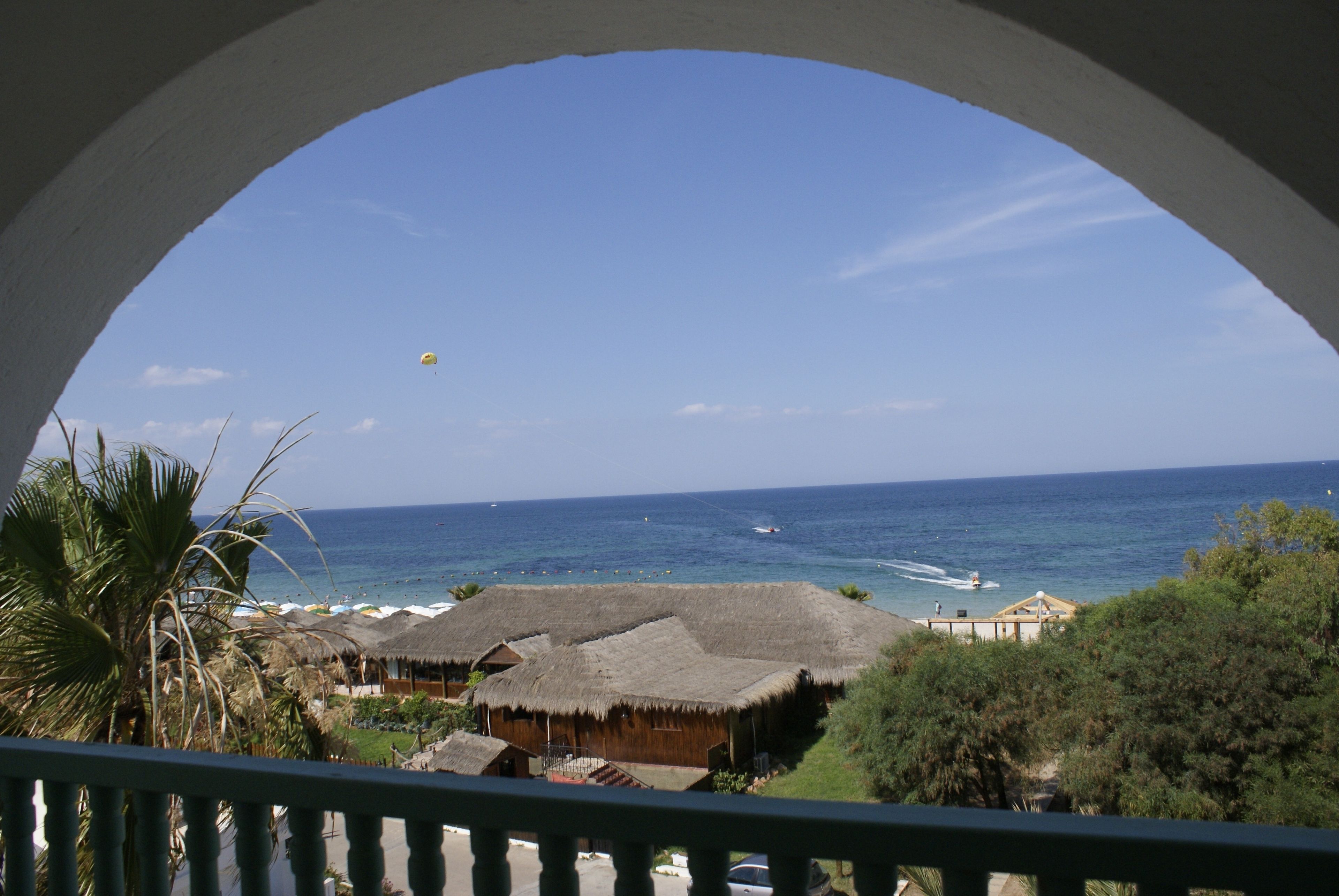 Vue sur la plage/l’océan