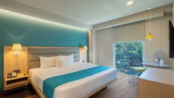 Suite, 1 Bedroom | In-room safe, desk, blackout drapes, iron/ironing board