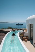 The Rocabella Suite Sea View (Outdoor Mini Plunge Pool) | View from room