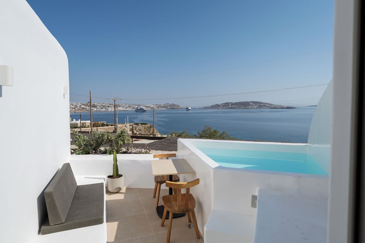 Front Sea View Suite (Outdoor Mini Plunge Pool) | Terras
