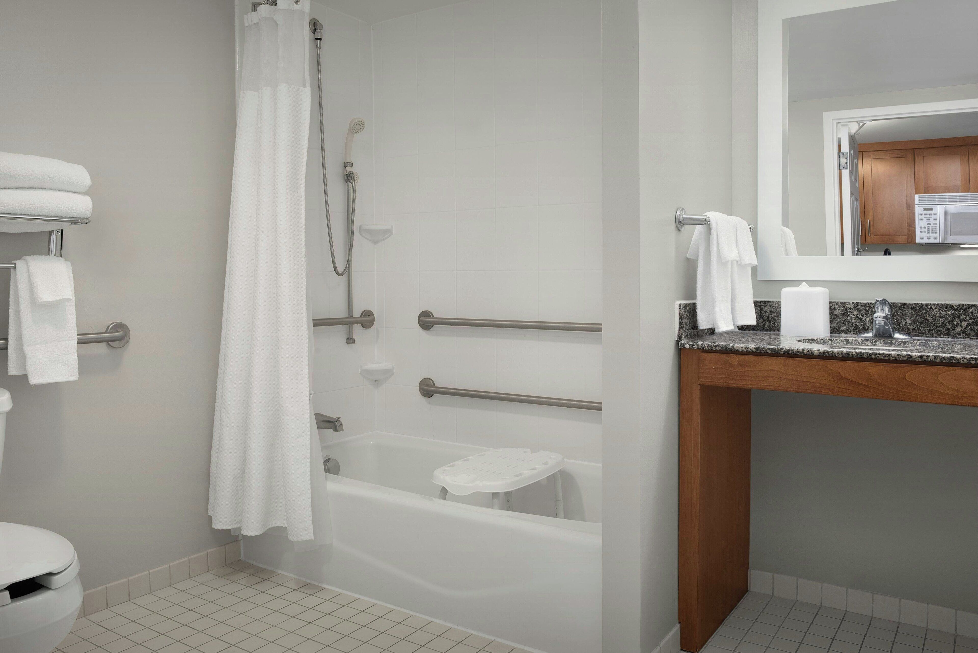 free toiletries, hair dryer, towels, soap