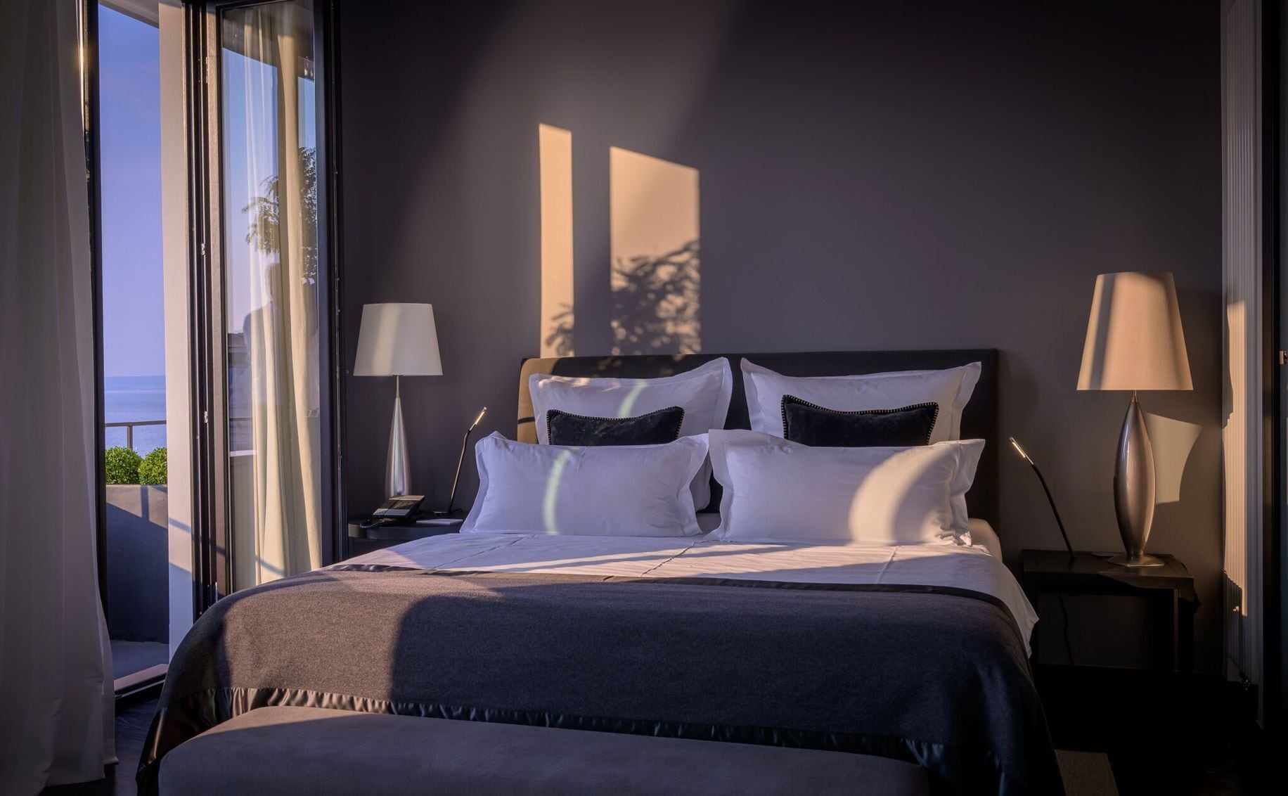 Premium bedding, down duvets, minibar, in-room safe