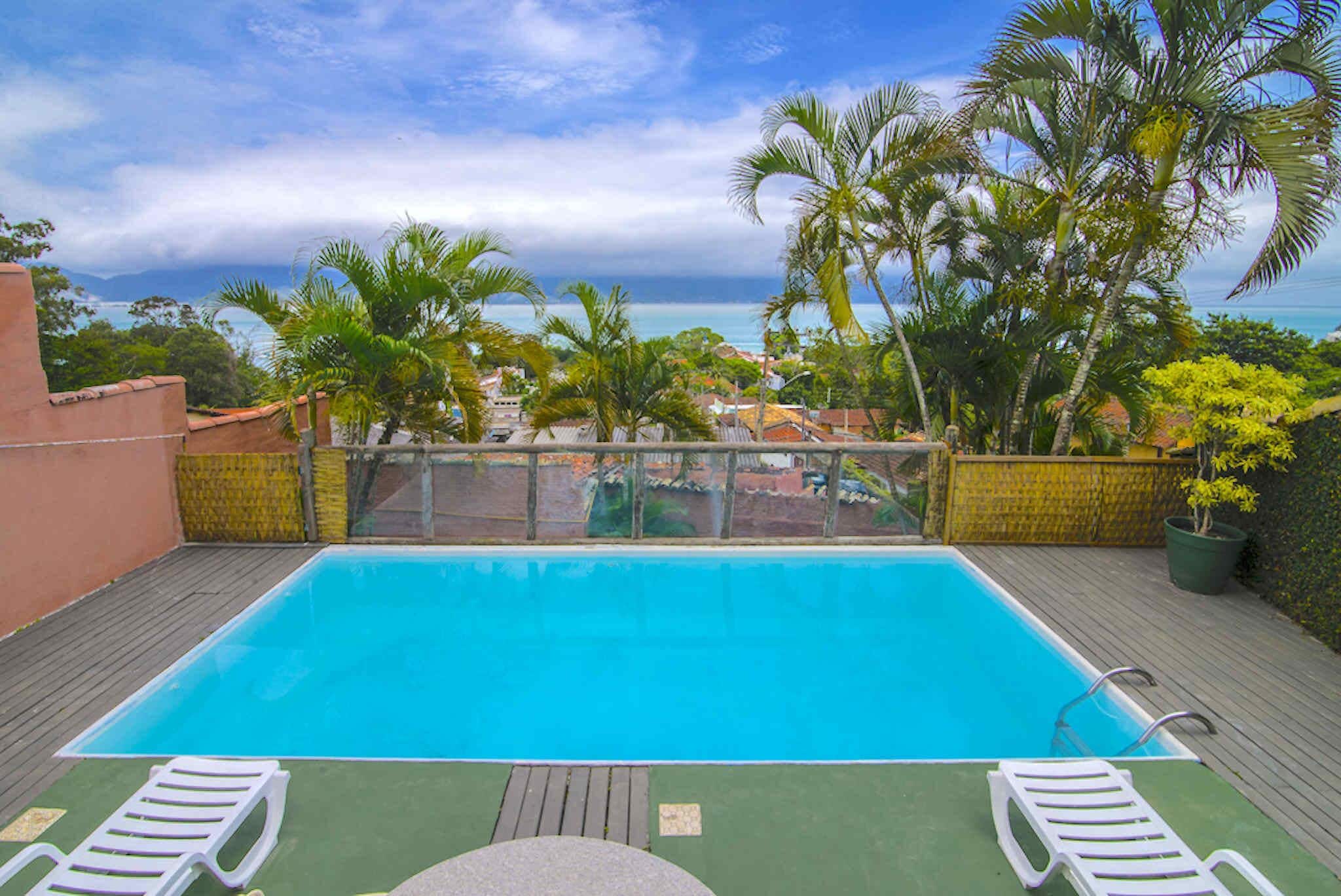 Suíte superior, piscina particular (19) | Vista do quarto