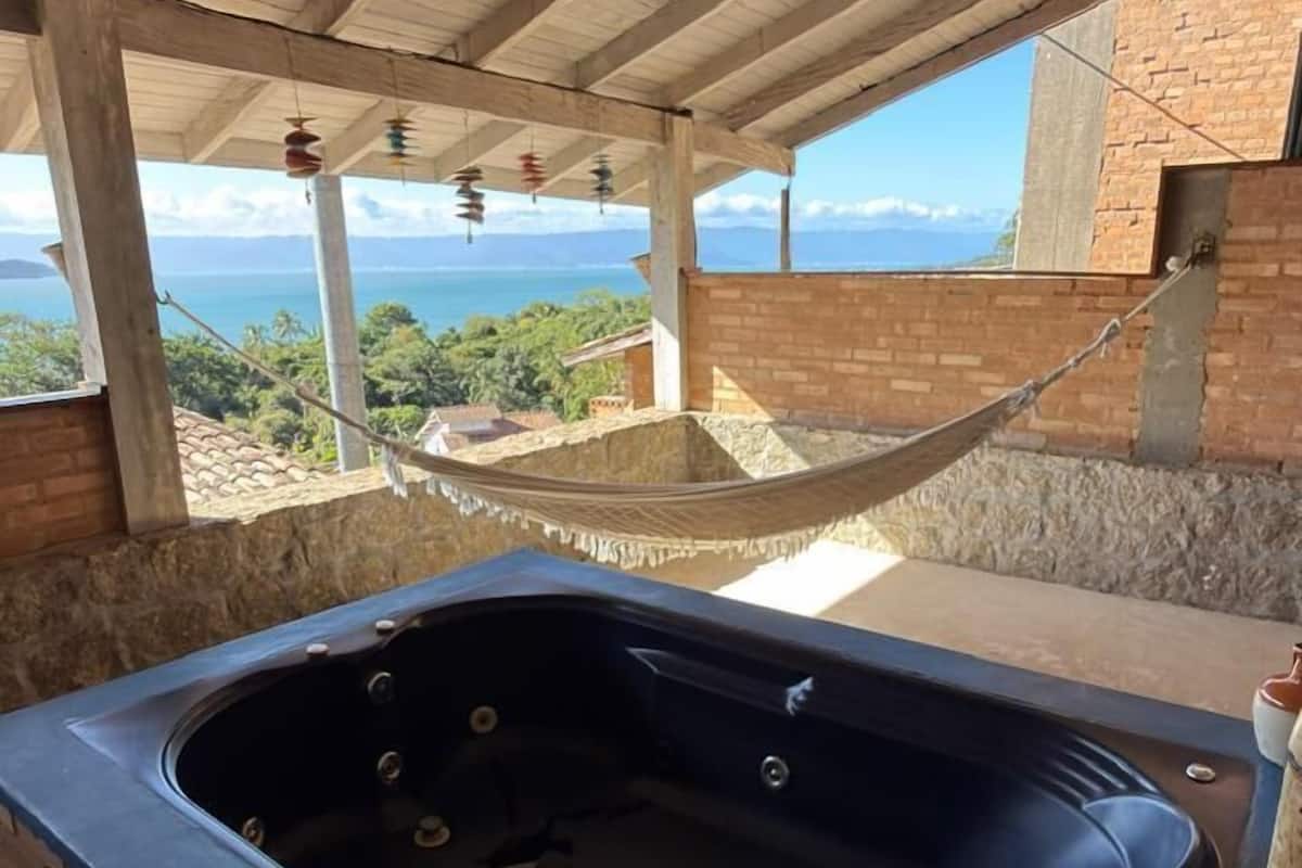 Bañera de hidromasaje privada