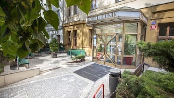 Entrada de la propiedad