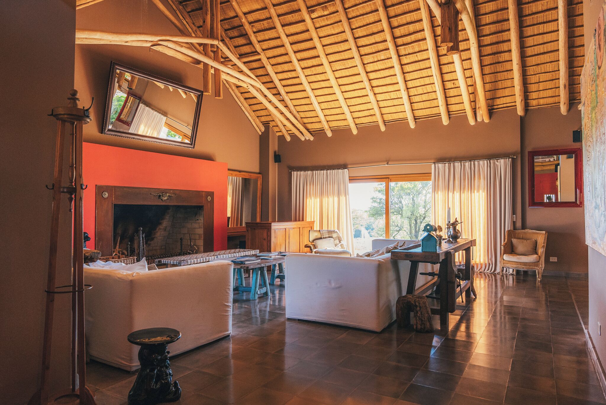 House | Living area | LCD TV, fireplace, DVD player