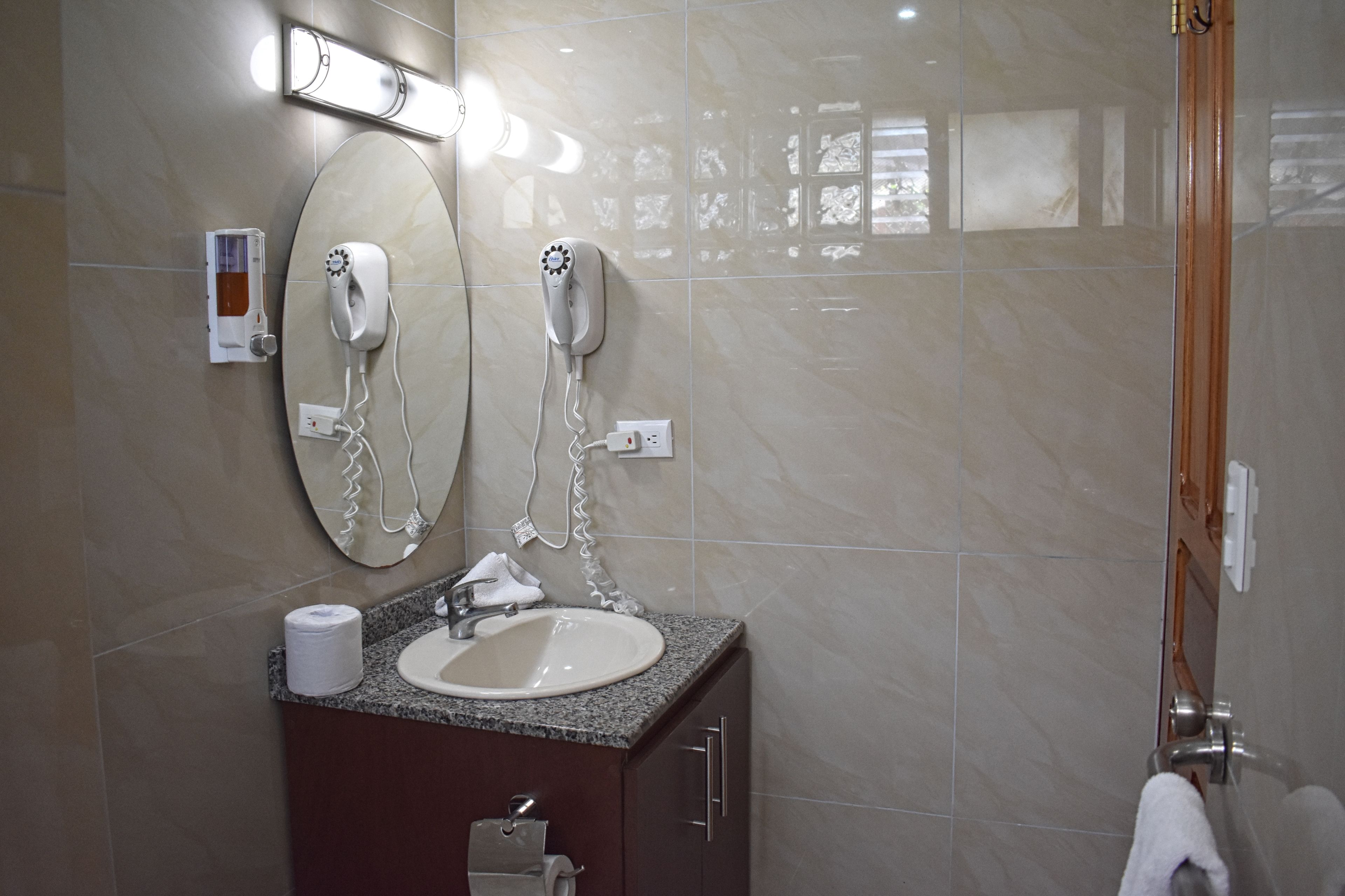 superior room | bathroom | hair dryer, bidet, towels