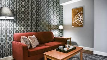 Suíte | Sala de estar | Smart TV 55 polegadas com canais a cabo