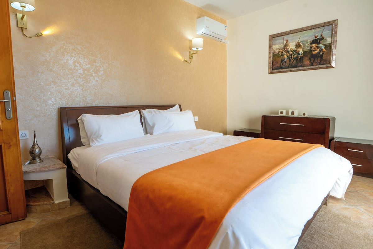 Deluxe-Apartment | 1 Schlafzimmer, Bettwäsche aus ägyptischer Baumwolle