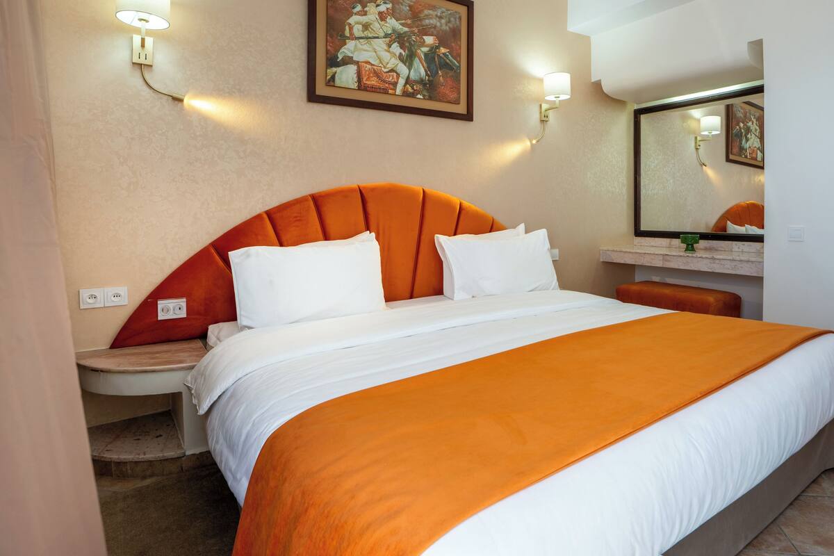 Deluxe-Apartment | 1 Schlafzimmer, Bettwäsche aus ägyptischer Baumwolle