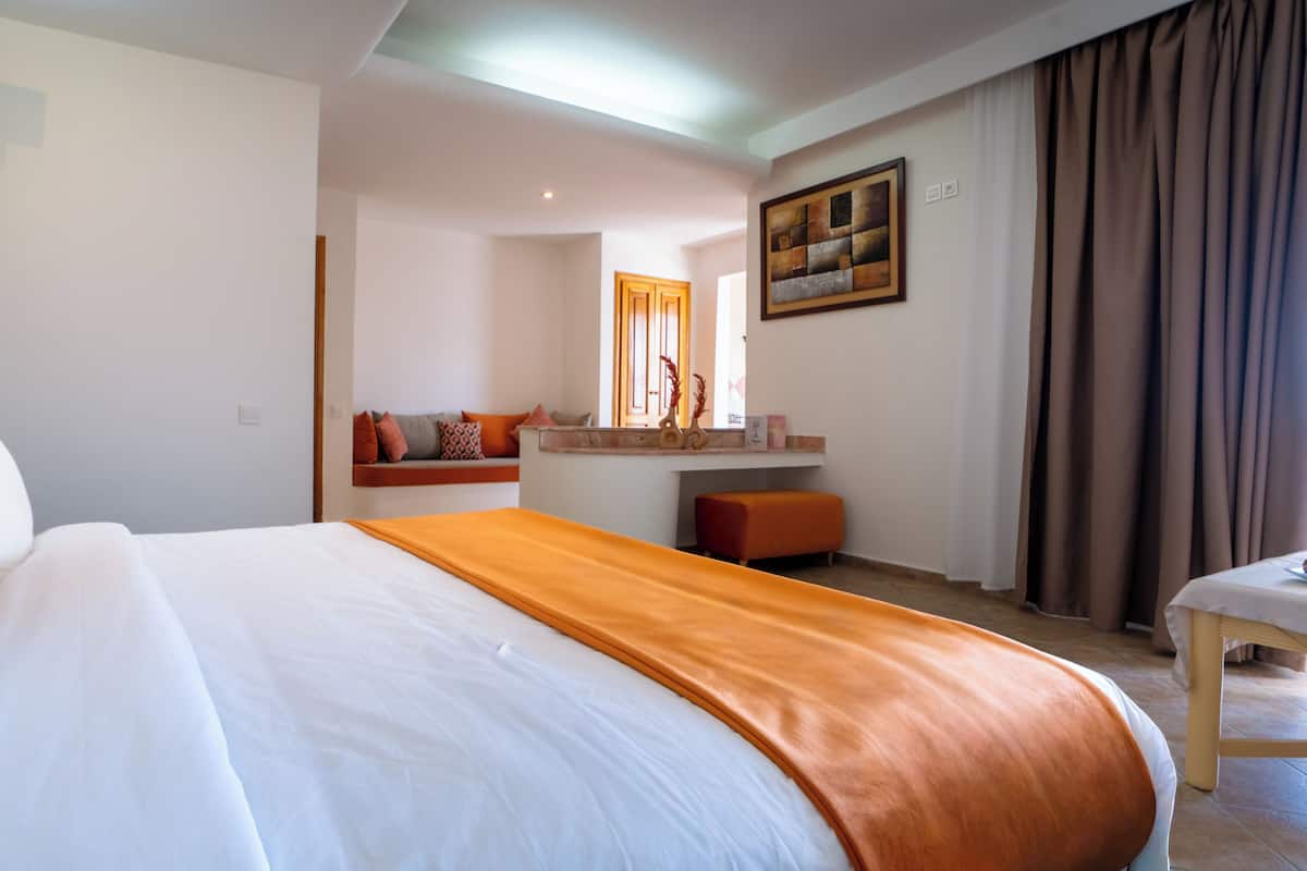 Senior-Studio | 1 Schlafzimmer, Bettwäsche aus ägyptischer Baumwolle