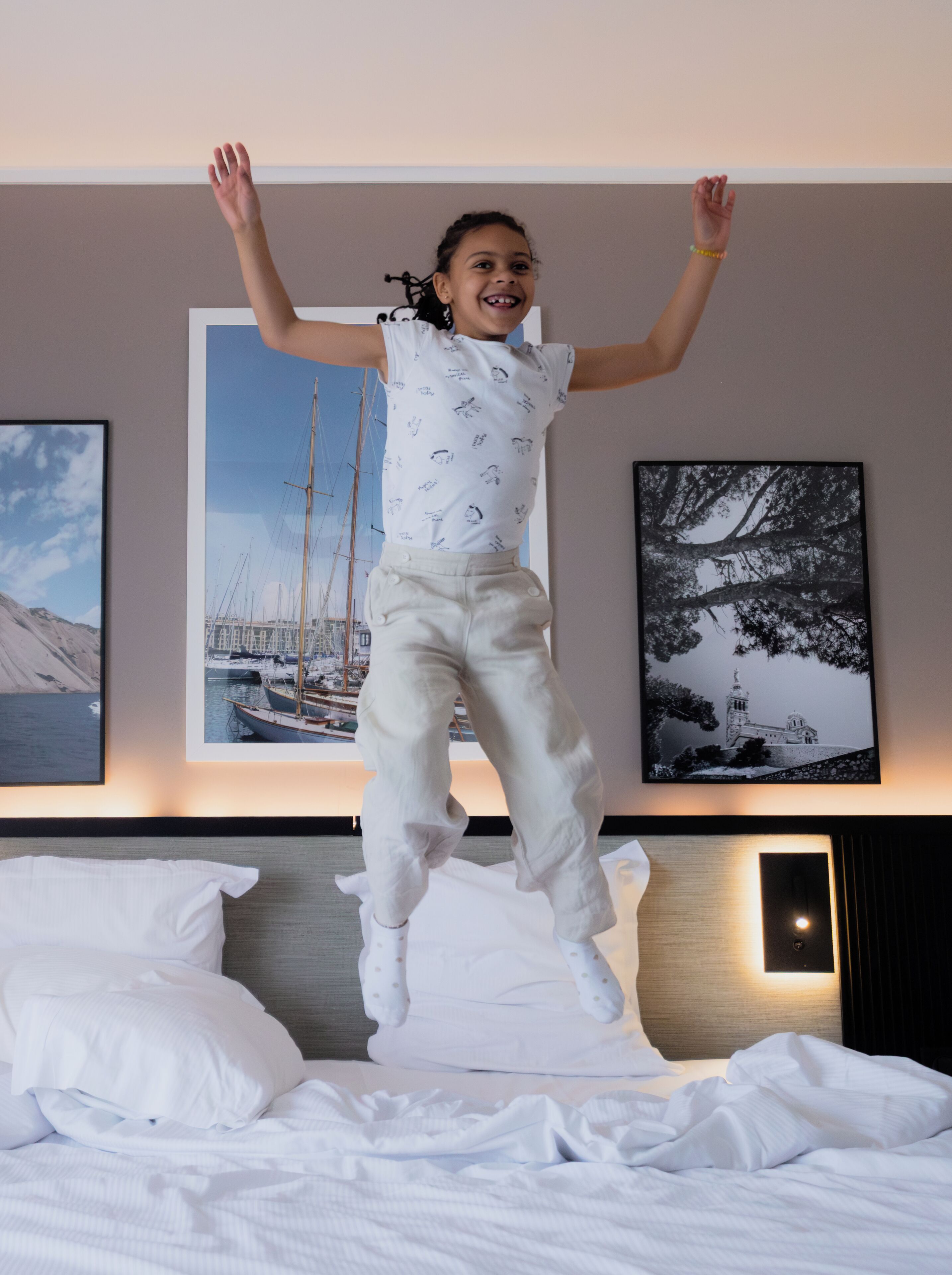 Family Room | Premium bedding, in-room safe, individually furnished, desk