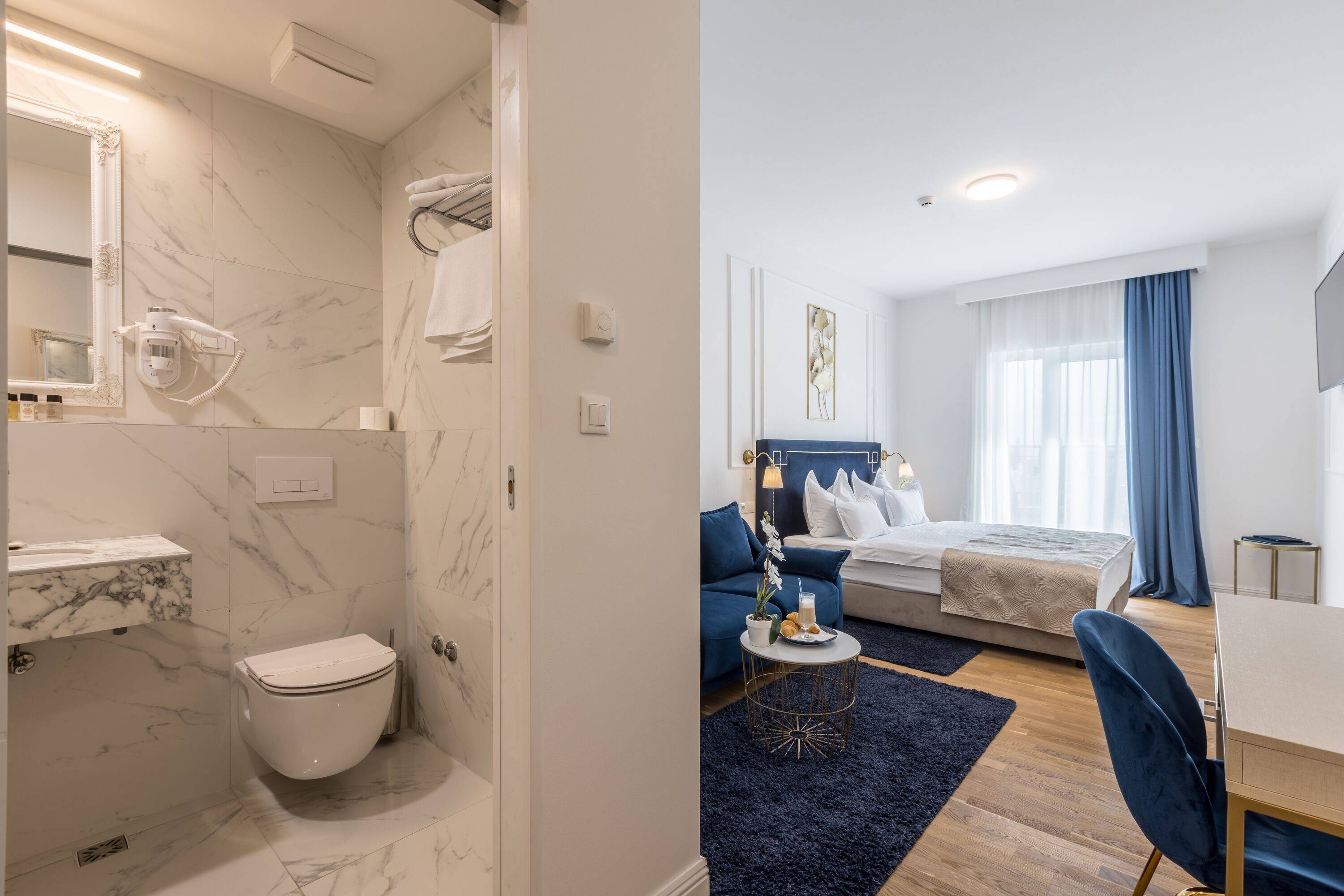 junior triple room | hypo-allergenic bedding, minibar, in-room safe, desk