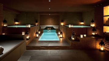 Sauna, hot tub, steam room, Turkish bath/hammam, body treatments