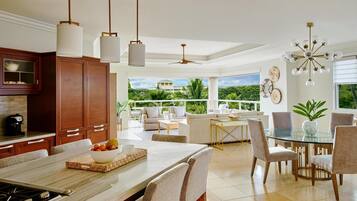 奢華別墅, 3 間臥室, 花園景 | 私人廚房 | 雪櫃、微波爐、焗爐、爐具